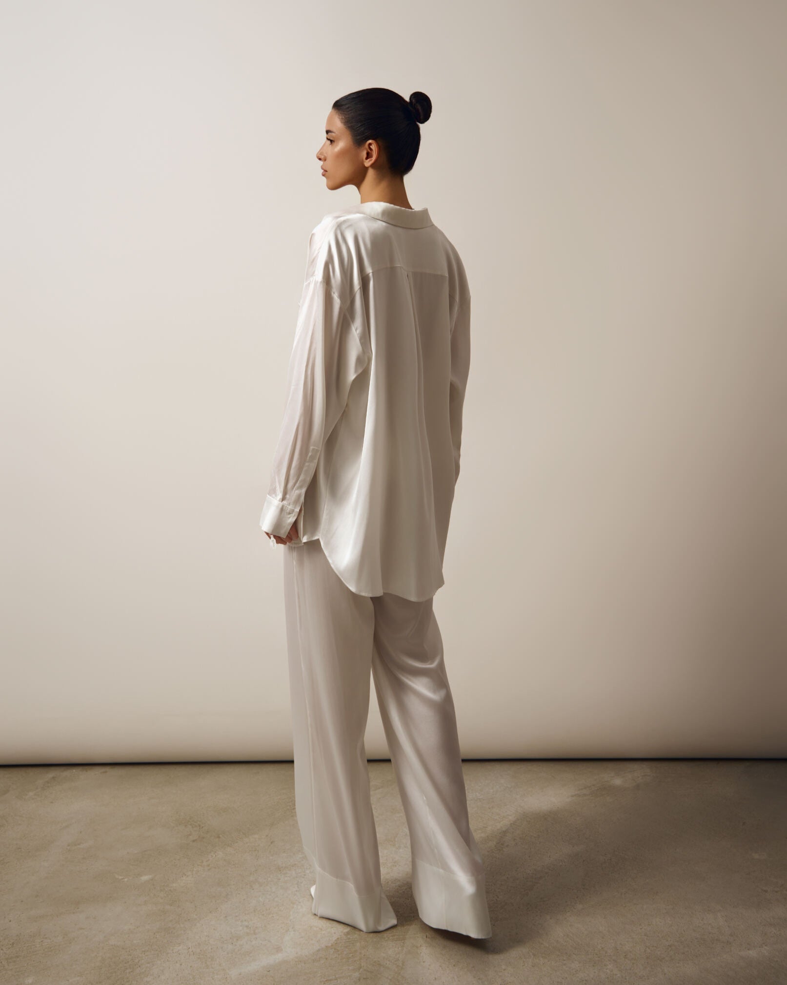 BRIDAL SILK SUIT (SHIRT, PANTS)