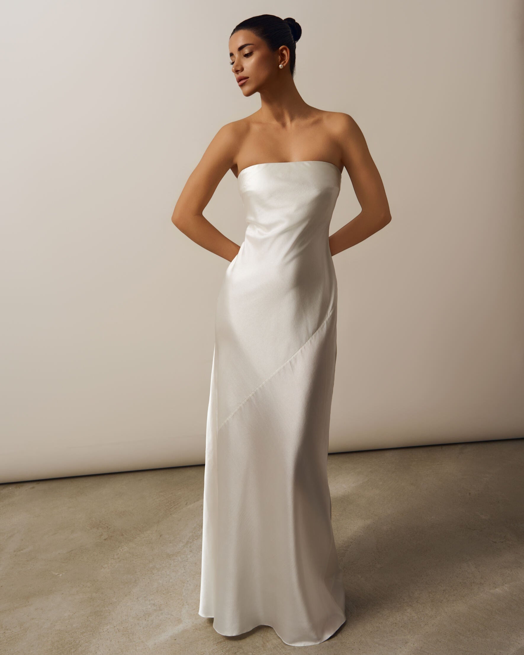BRIDAL GAIA SILK GOWN DRESS