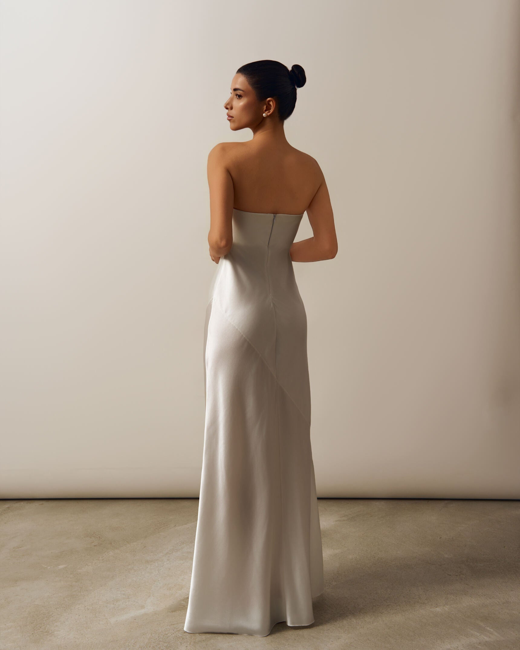 BRIDAL GAIA SILK GOWN DRESS