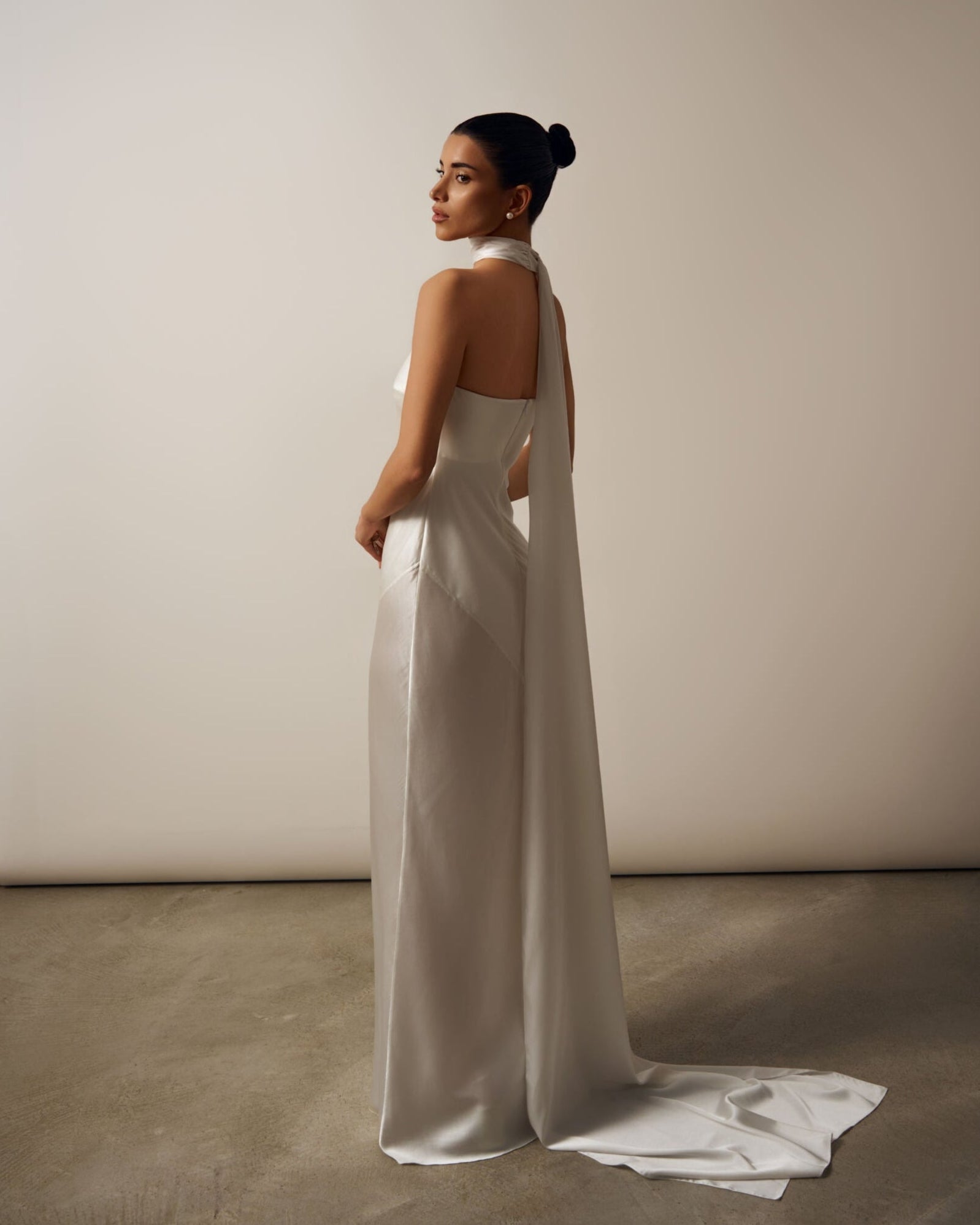 BRIDAL GAIA SILK GOWN DRESS