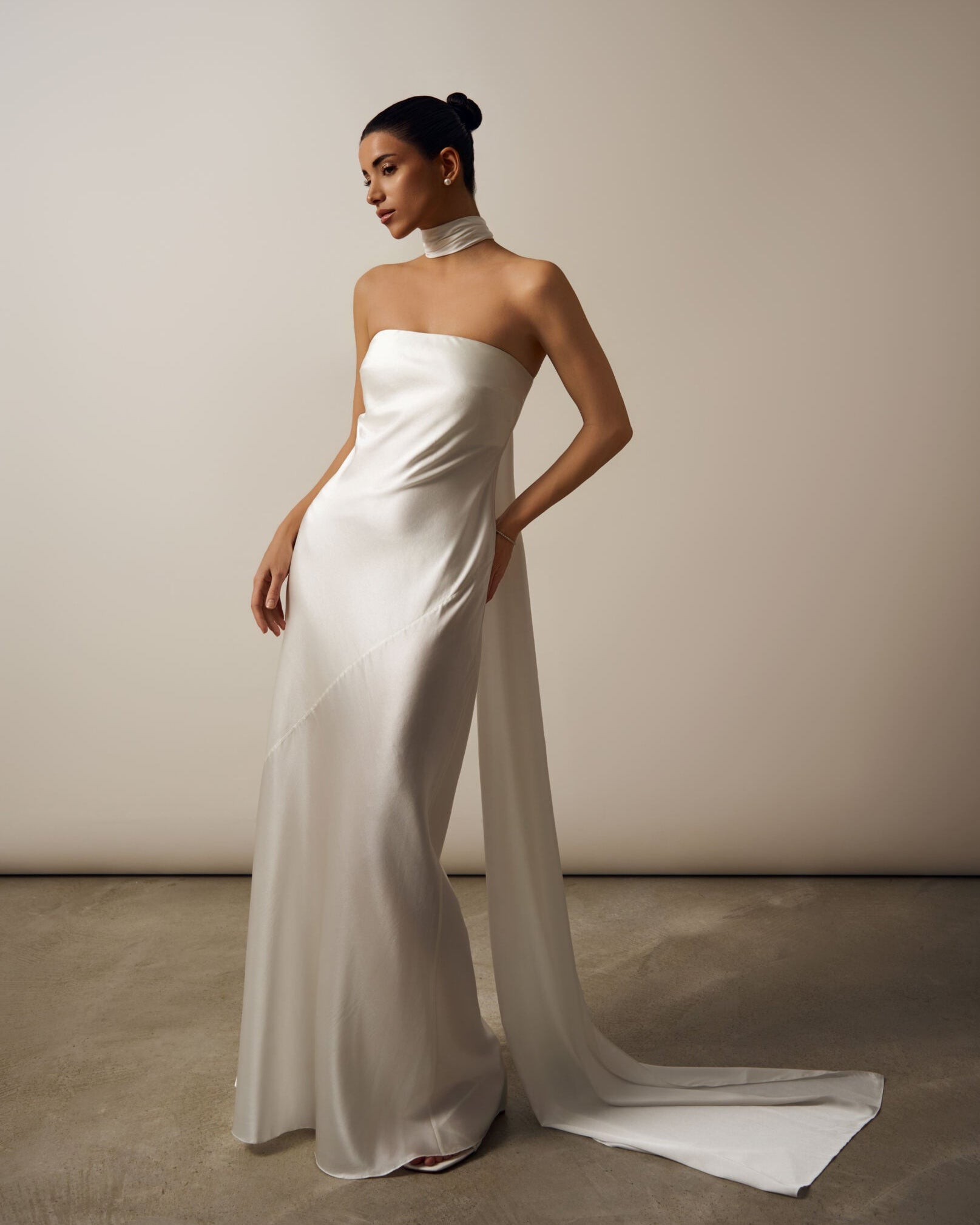 BRIDAL GAIA SILK GOWN DRESS