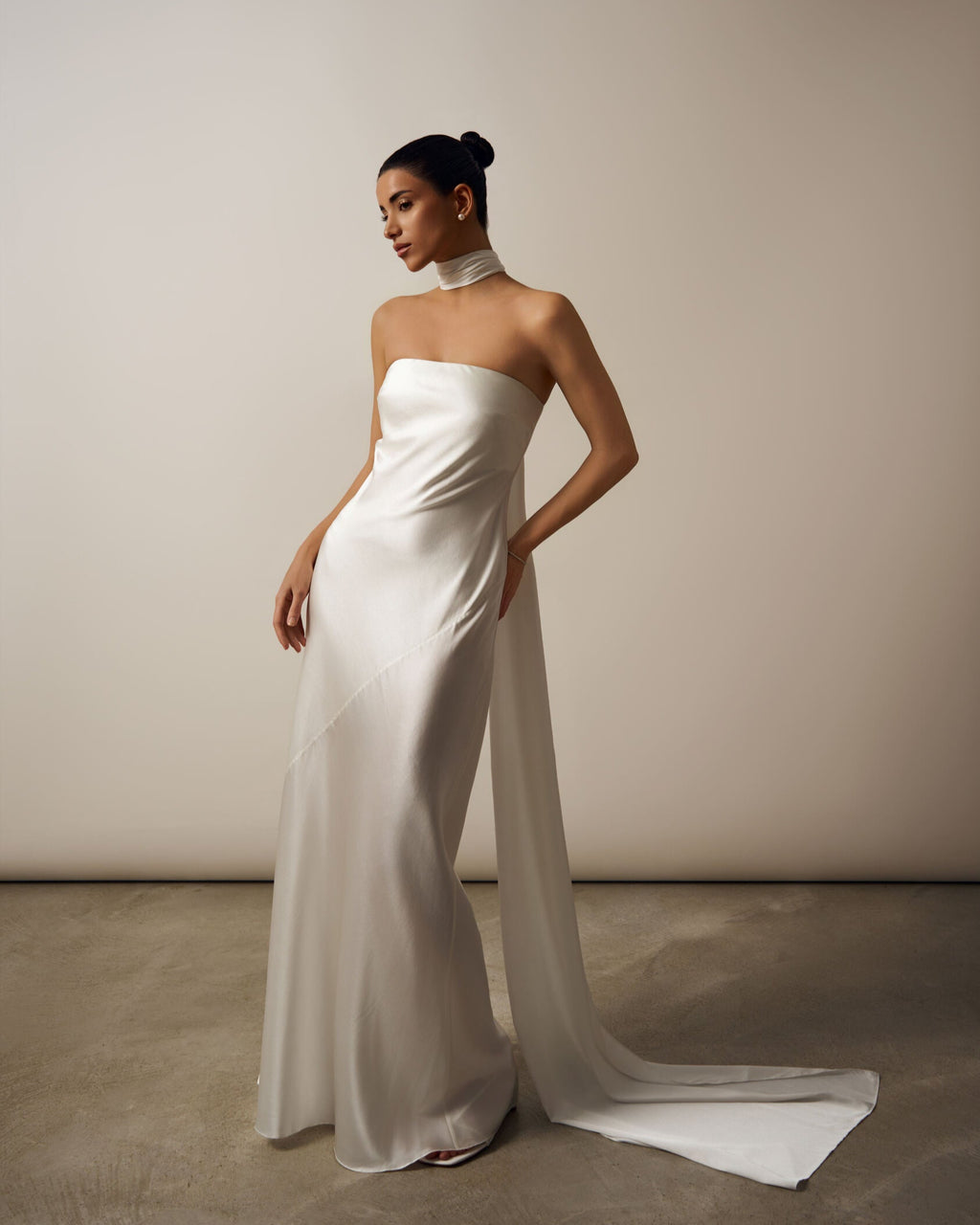 BRIDAL GAIA SILK GOWN DRESS