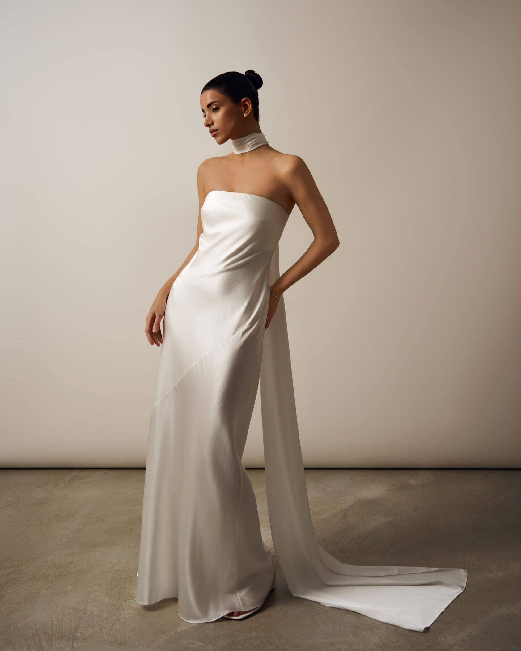 BRIDAL GAIA SILK GOWN DRESS